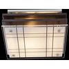 Lubinis šviestuvas GLOBO Kadavu, 1 x E27, 60W, chromo/ medžio sp., 23,5 x 23,5 x 8 cm