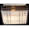 Lubinis šviestuvas GLOBO Kadavu, 1 x E27, 60W, chromo/ medžio sp., 23,5 x 23,5 x 8 cm