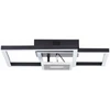 Lubinis šviestuvas Lubinis LED šviestuvas BRILLIANT BRAY, 22 W, 3000 K, 2900 lm, juodos sp, 40 x 40 x 9 cm