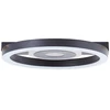 Lubinis šviestuvas Lubinis LED šviestuvas BRILLIANT MAUREEN, 12 W, 3000 K, 1100 lm, juodos sp, Ø 20 x 5 cm