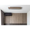 Lubinis šviestuvas Lubinis LED šviestuvas GLOBO HAYDEN, 30W, 3000K, 3100lm, medžio/juodos sp 80 x 20 x 5 cm