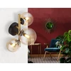 Lubinis šviestuvas Lubinis LED šviestuvas GLOBO Riha, 3xG9, 3,5W,3000K, 350lm,juodos/žalvario sp.,20,8x28,3cm