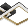 Lubinis šviestuvas Lubinis LED šviestuvas EGLO CALLIERA, 18,4 W 2500lm 4000 K, juodos/aukso sp, 31x52,5x8cm