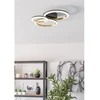 Lubinis šviestuvas Lubinis LED šviestuvas EGLO CALLIERA, 20 W 2500 lm 4000 K, juodos/aukso sp, 44,5x49x9,5cm