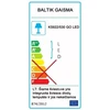 Lubinis šviestuvas Lubinis LED šviestuvas BALTIK GAISMA, 30/30/60 W, 3000-6000 K, 2000-4200 lm, ø53 cm, su pultu