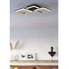 Lubinis šviestuvas Lubinis LED šviestuvas EGLO CALLIERA, 20 W, 2500 lm, 4000 K, juodos/aukso sp, 31x59,5x9cm