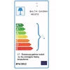 Lubinis šviestuvas Pakabinamas šviestuvas Baltik Gaisma, 3 x 40 W, E27, K6127/3 CR