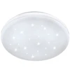 Lubinis šviestuvas Plafoninis LED šviestuvas EGLO FRANIA-S CRYSTAL EFFECT, 7,4 W