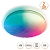 Lubinis šviestuvas Plafoninis LED šviestuvas BALTIK GAISMA, 48W, 3000-6000K, 4600lm, ø50 cm, su pultu