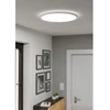 Lubinis šviestuvas Plafoninis LED šviestuvas EGLO ROVITO-R IP44 20W 2700-6500K 2900lm baltas Ø50cm su pultu