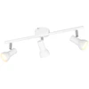 Lubinis šviestuvas Taškinis šviestuvas EGLO STECCI-E, 3 x GU10, max 3 x 5 W, baltos/chromo sp, Ø14x7,5cm