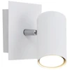 Lubinis šviestuvas Taškinis šviestuvas GLOBO Robby, 1 x GU10, 25W, baltos sp., 7 x 10 x 12 cm