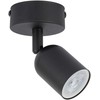 Lubinis šviestuvas TK LIGHTING TOP Juodas 1, 1xGU10 LED 10W
