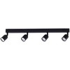 Lubinis šviestuvas TK LIGHTING TOP Juodas 4, 4xGU10 LED 10W