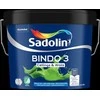 Lubų dažai SADOLIN BINDO 3, visiškai matiniai, baltos sp., BW bazė, 2,5 l