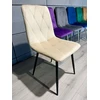 Lugano BORGO VELVET BEIGE minkšta kėdė