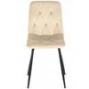 Lugano BORGO VELVET BEIGE minkšta kėdė