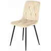 Lugano BORGO VELVET BEIGE minkšta kėdė
