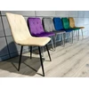 Lugano BORGO VELVET BEIGE minkšta kėdė