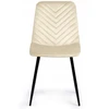Lugano TRIO VELVET BEIGE minkšta kėdė