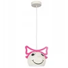 Luminex Lampa Dziecięca Bambini su Kokardą E27 15W Krem/Róż
