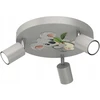 Luminex Lampa Sufitowa FUN Pilka 3xGU10 Koala Do Pokoju Dziecka