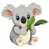 Luminex Lampa Sufitowa FUN Pilka 3xGU10 Koala Do Pokoju Dziecka
