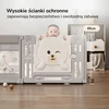 Lumpurini KOJEC DLA DZIECKA NIEMOWLĄT 150X180 BEZPIECZNY BASEN Žaidimų aikštelė Z DRZWIAMI