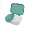 LunchBOX MyBrunch City 1220ml + MySnack 400ml MAKAMAKA žalia