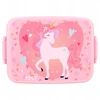LUNCHBOX ŚNIADANIÓWKA JEDNOROŻEC SERCA RÓŻOWE UNICORN HEART Rožinis PRET