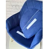 Lux Dom Furniture KĖDĖ SU PAGALVE VALGOMUI SVETAINEI VELIURAS ŽALIAS BUTELAS AUKSINĖS KOJĖLES