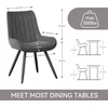 Lux Dom Furniture TAMSIAI PILKA KĖDĖ svetainei, valgomajam, virtuvei, mansardai, MODERNA