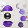 Luxma MAGNETINIAI ANTISRESO SILIKONINIAI KAMULIUKAI RELAX FUN Violetinė 8 vnt.