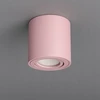 Luxolar Lampa Sufitowa Natynkowa GU10 LED Spot Ruchoma Różowa TUBA