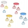 Luxolar Lampa sufitowa żyrandol dziecięcy plafon LED 724E3