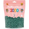 Lyginimo karoliukai 2000 DARK Žalias La Manuli karoliukai 5mm
