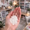 Lyginimo karoliukai 2000 TRANSPARENT Milky Beads La Manuli 5mm