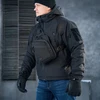M-tac Sling Pistol Bag Elite Hex - daugiafunkcinė juoda rankinė
