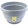 Maceflor Gėlių vazonas Lipari Ø27.5cm H16cm plastikinis/šv.pilkas