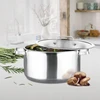 Maestro puodas su dangčiu 2.5l, 20cm, nerūdijantis plienas, indukcija