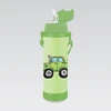 Maestro Termo puodelis vaikams dziecka ze słomką 500ml autko MAESTRO MR-1640-50-B