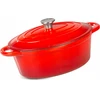 Magic Home MagicHome Castora Line ovalus puodas 30 cm 4,4 l su dangteliu