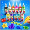Magic Jelly Glue vandens geliai 30in1 XXL plastilino kūrybinis 3D rinkinys