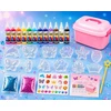 Magic Jelly XXL Glue Vanduo Gels 3D DIY Kit Žaidimų tešla vaikams