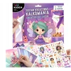 Magic KIDEA Decal Creative Set TRANSFER lipdukai MERGAITĖMS