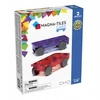 Magna Tiles Automobilių 2 elementų išplėtimo rinkinys Raudona ir violetinė MAGNA-PLYTELĖS
