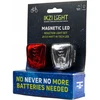 Magnetinė LED apšvietimo rinkinys - Ikzi Light - 11 dalių - Raudona