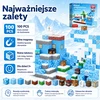Magnetinės kaladėlės 100 vnt 3D Ledo kubelių pasaulis 3+ vaikams
