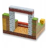 Magnetinės plytos 100 vnt. 3D statybinių plytų rinkinys + 2 figūrėlės