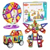 Magnetinės plytos su neodimio plokštelėmis 128 el rinkinys vaikams Click4Toys įvairiaspalvis